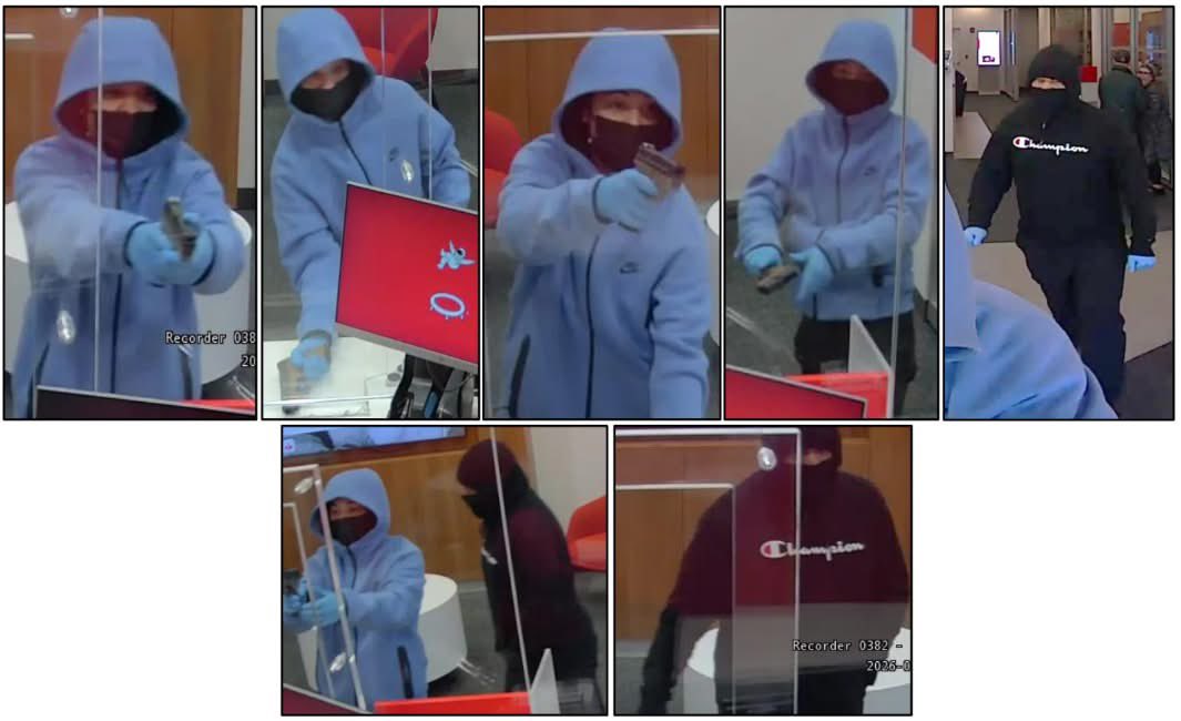 danielcoates_25's tweet image. #NOW: @bostonpolice released these photos of two armed suspects that robbed a Roxbury bank this morning and fled on foot. 

The Santander Bank in Roxbury’s Nubian Square was taped off this morning. 

Police are also investigating a second bank robbery in Roslindale... @boston25