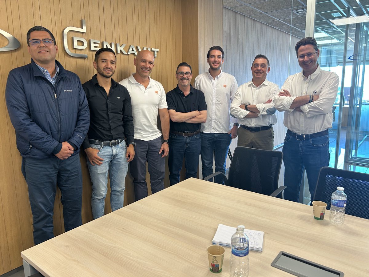 dinuvet's tweet photo. Denkavit Ibérica ha recibido esta semana la visita de SPIN Colombia, distribuidor oficial de Denkavit en Colombia, acompañado por representantes de Porcicultura, Cernovilloempresas y asociaciones del sector porcino colombiano. https://t.co/dSojmym0Dk