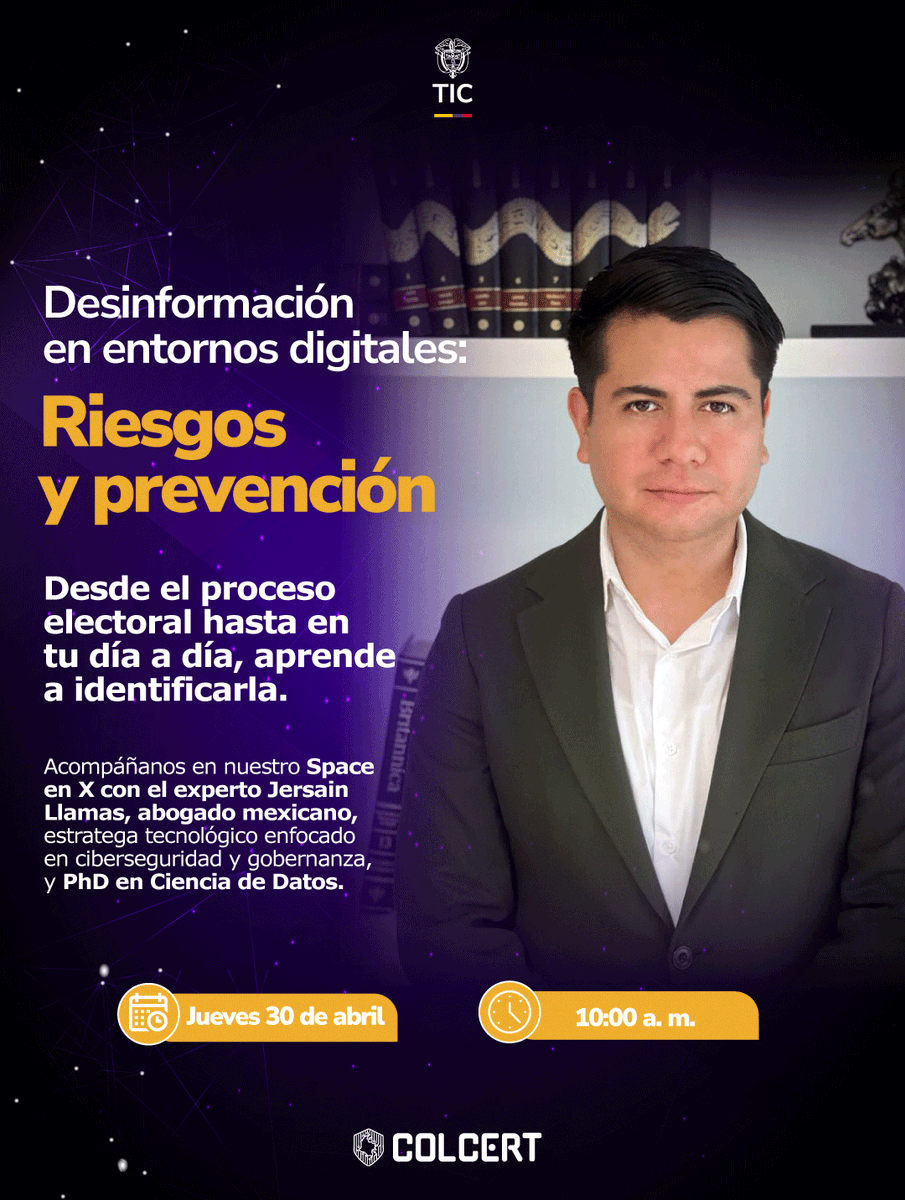 COLCERT tweet media