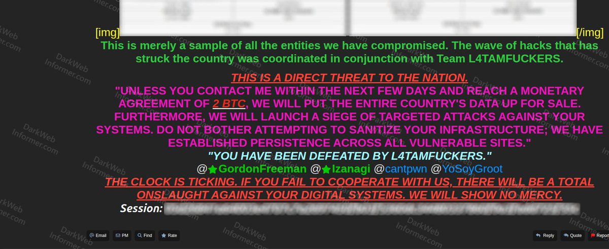 Dark Web Informer tweet media