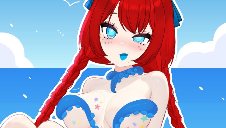 SecretMsLovely's tweet photo. Happy Tentacle Tuesday! 🐙 #LovelyIllusty https://t.co/V2NBsb3Cjf