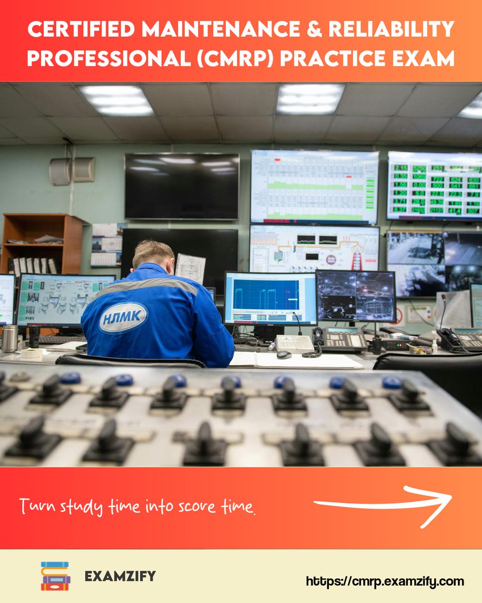 examzify's tweet image. CMRP exam coming up? Let’s make it feel doable. Train smarter with the CMRP Practice Exam. Learn more at cmrp.examzify.com. #TuesdayVibes #PreventiveMaintenance #RCM #RootCauseAnalysis #EngineeringCareers #ExamPrep #Flashcards #PracticeQuestions Good Tuesday