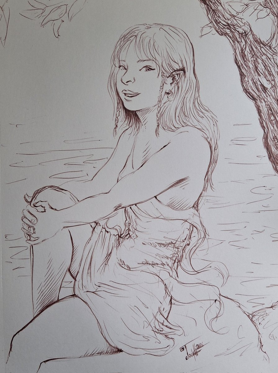 TochtliMartinez's tweet photo. Ninfa
Dibujo a bolígrafo, 2026
#tochtlimartinezarte #dibujoboligrafo #dibujo #arteenboligrafo #artefantastico #artefigurativo #ninfa #fairy https://t.co/FViw13qkGO