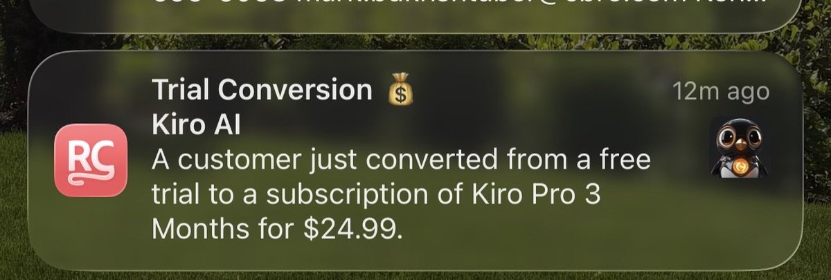 NBAkix's tweet photo. First paid sub for Kiro AI today, LFG! it ain't much but it's honest work https://t.co/0IDCPRI1I3