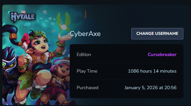 cyberaxe's tweet photo. Let those numbers Shine. Contest is over. How much of your life did you put in to it.
I'm all in for the love of the Game, Full time Hytale Modding.
#Hytale #HytaleModding #HytaleAddons #VFXTale #HyBridge #CyberDroneWars #Curseforge
@Hytale @Curseforge @HugoTrork https://t.co/uQYknG3ND0