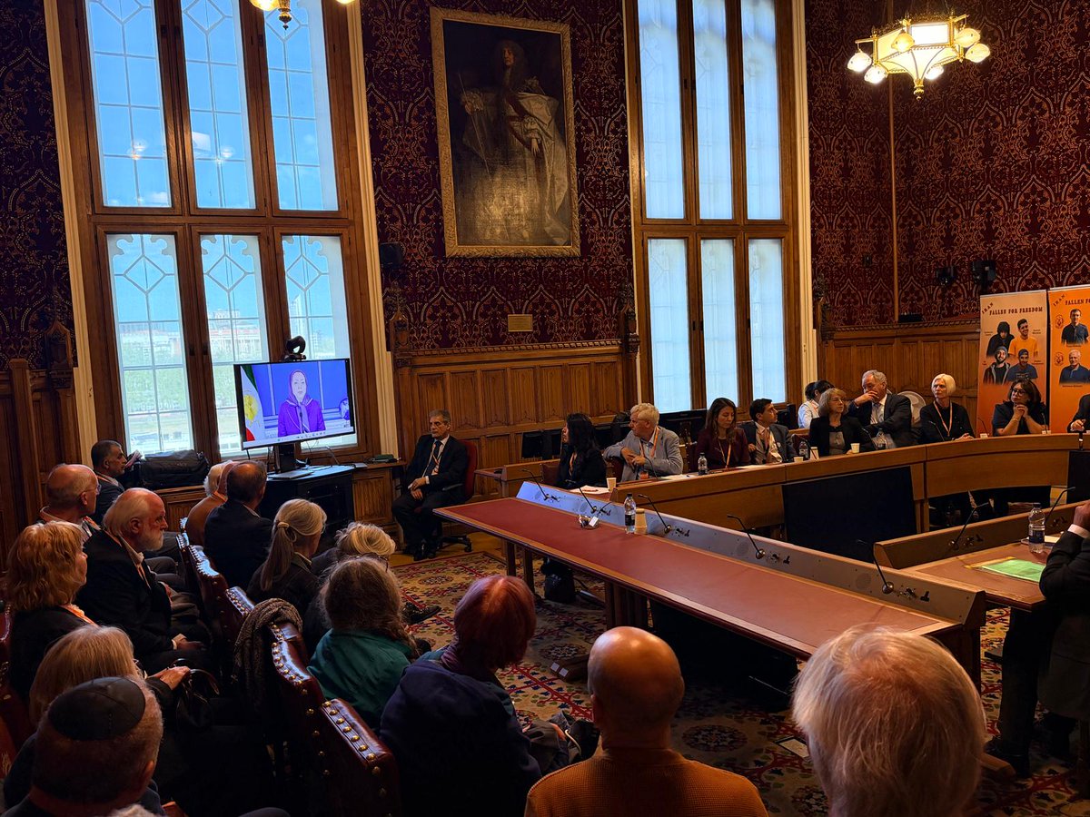 Maryam Rajavi tweet media