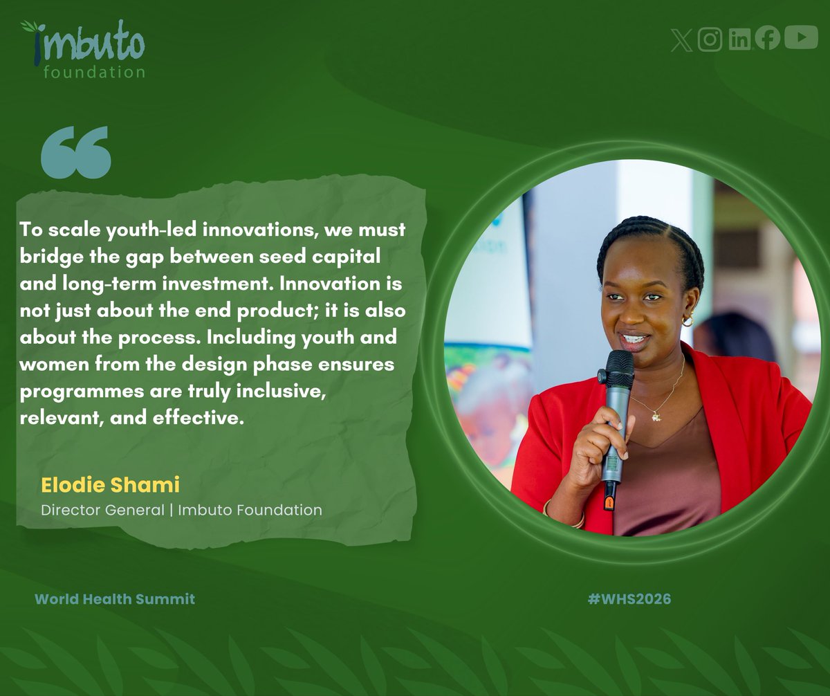 Imbuto Foundation tweet media