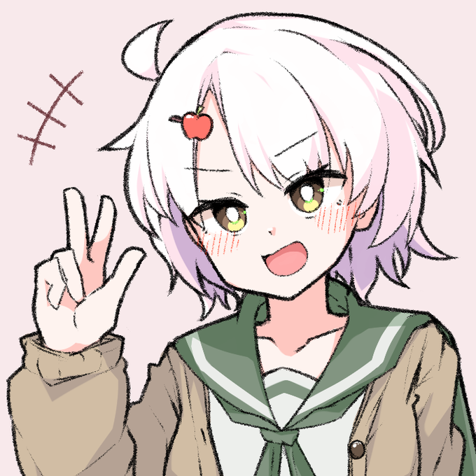 「しょうがないな…」みたいな表情差分 