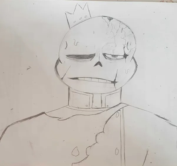 Ness27398493037's tweet image. [Undertale]

what if sans (horrotale) win vs undyne and never lost he magic eye 

#undertale #undertale_AU #Aus #sans #sansAus #traditionalart #art