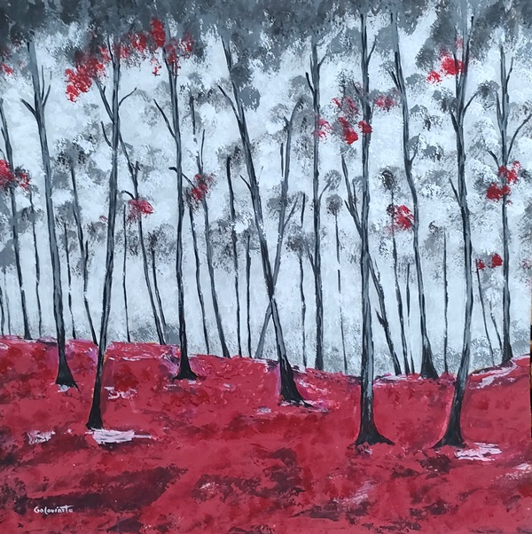 goloviarte's tweet image. Mis cuadros en papel de Otoño. Pinturas que miden 50 x 50 cm cada una. Visita goloviarte.com/search/label/P… . #arte #cuadros #art #artistic