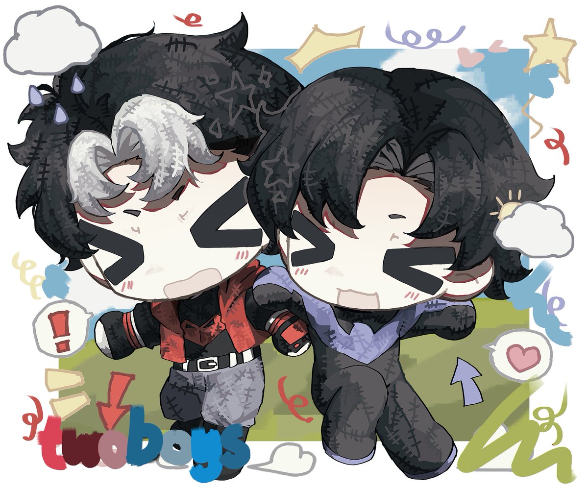 I finished this.
#dc
#JasonTodd #DickGrayson 
#dickjay #jaydick