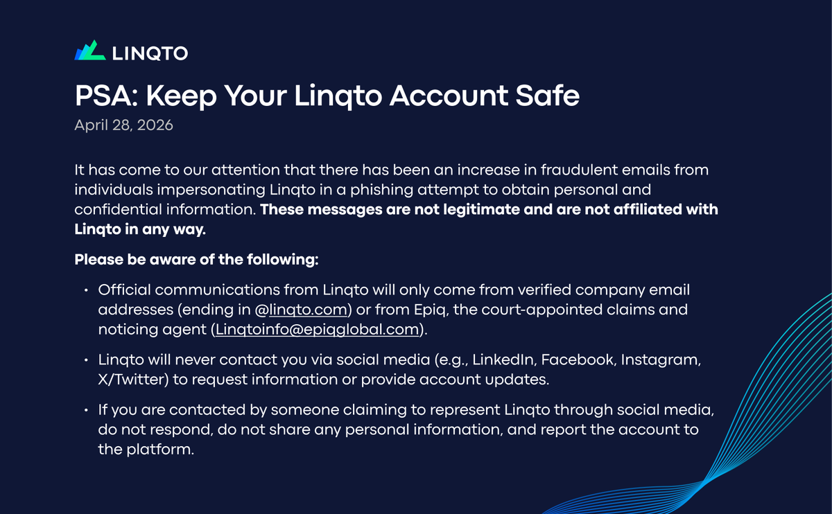 Linqto tweet media