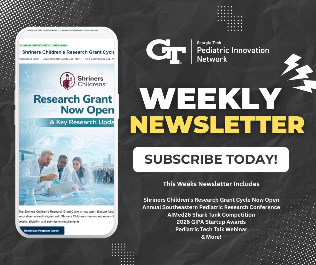 pedtechcenter's tweet photo. Pediatric innovation doesn’t advance through research alone. It takes AI, funding, and commercialization working together.

This week’s highlights:
• CHHS AI Webinar
• Tech Talk w/ Erin Keller
• Grants + Startup Opportunities

Read More:
https://t.co/lLUSDs8z3D https://t.co/jzWkCPgjXh