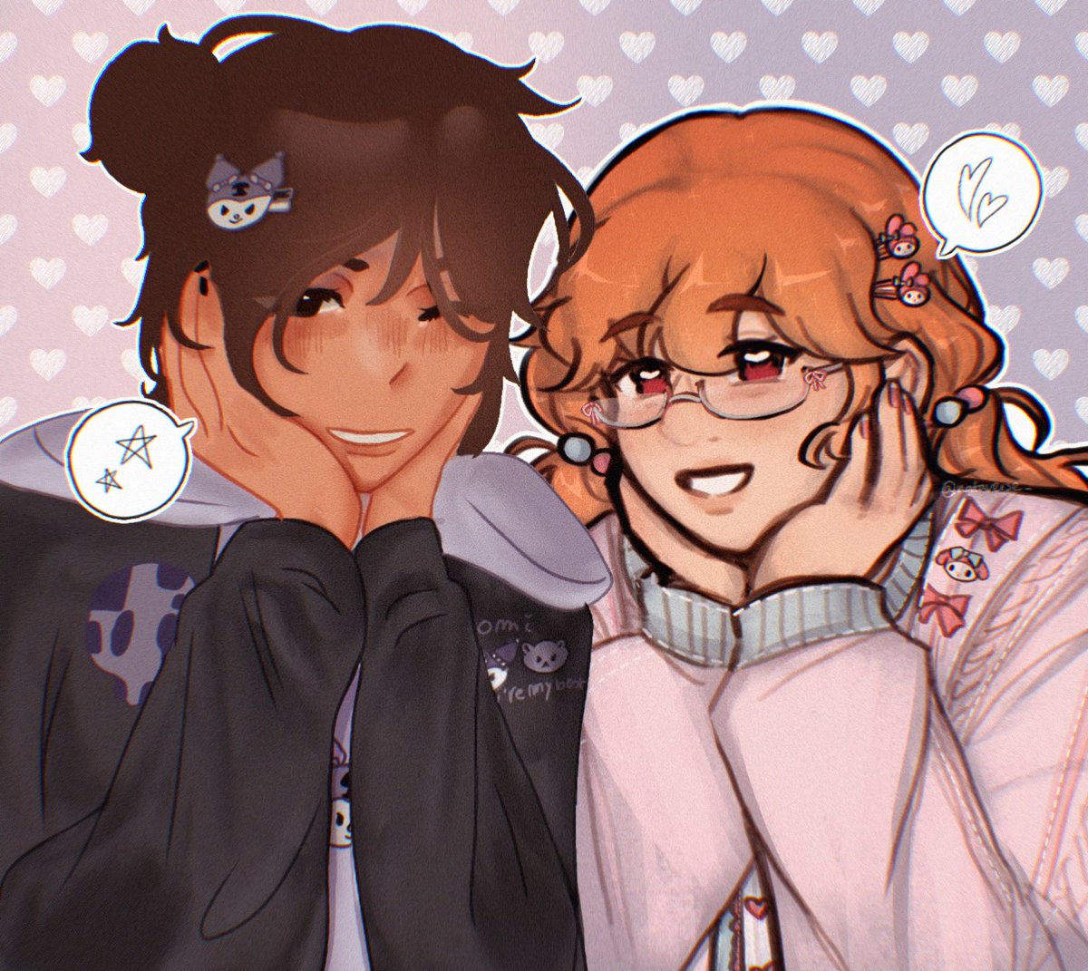 nataverse_'s tweet image. qiutamming :3 art collab with @hanniixee YAAYY
#olnf #ourlifenowandforever