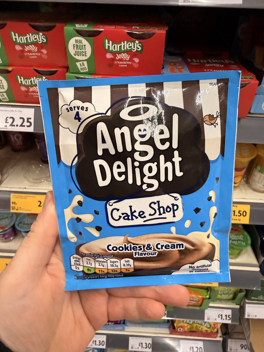 All_Things_New_'s tweet image. Cake Shop Angel Delight! 👀 At Morrisons #angeldelight #cakeshop #dessert #wellthisisnew