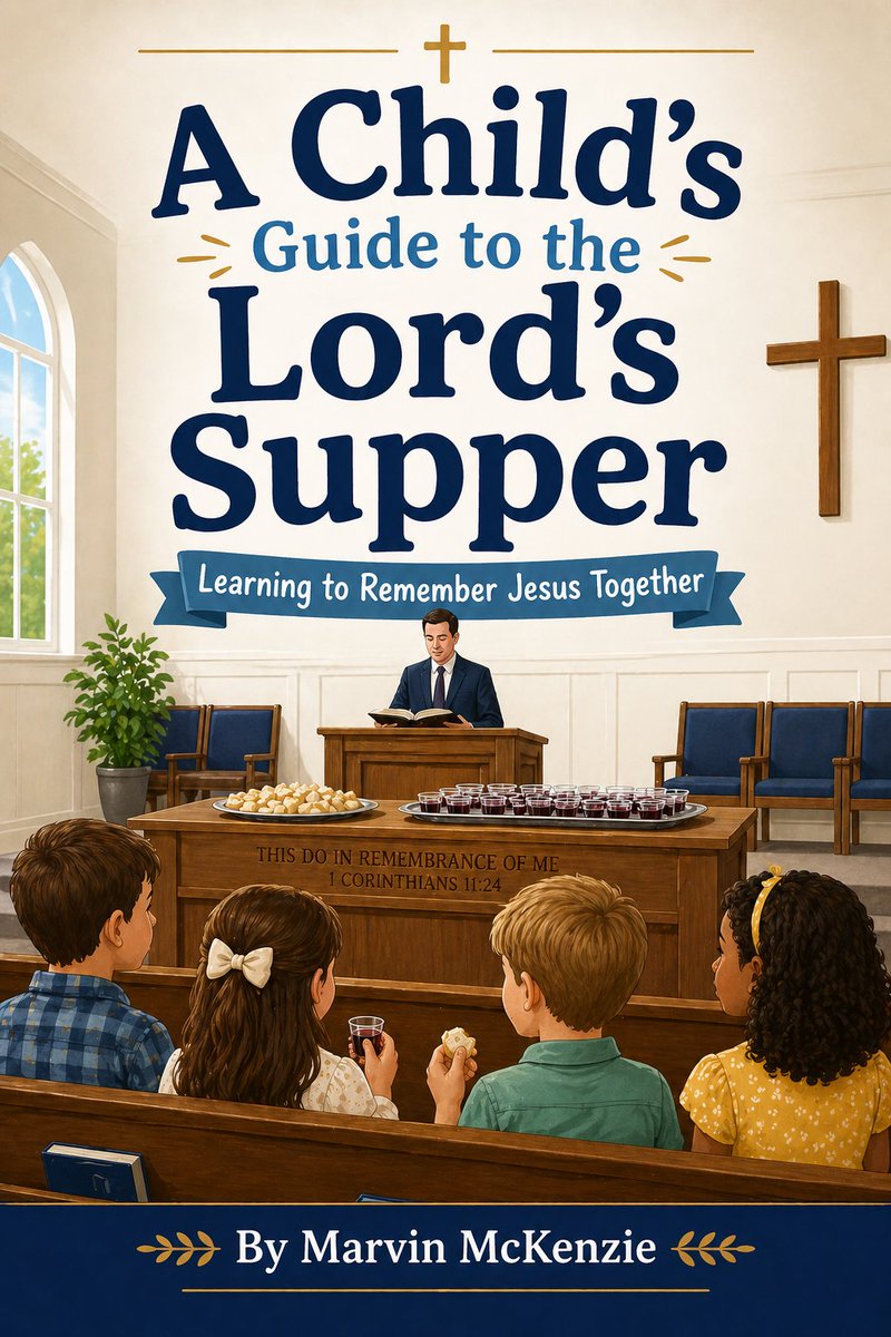 I’m excited about this little book. I envision it as something a pastor might get in bulk  and hand out to families a month or so before the Lord’s Supper. 
Available in ebook and paperback.
amazon.com/dp/B0GYSMLP46