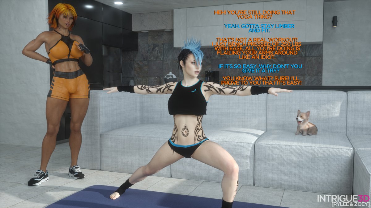 Intrigue 3D (Accepting Commissions!) tweet media