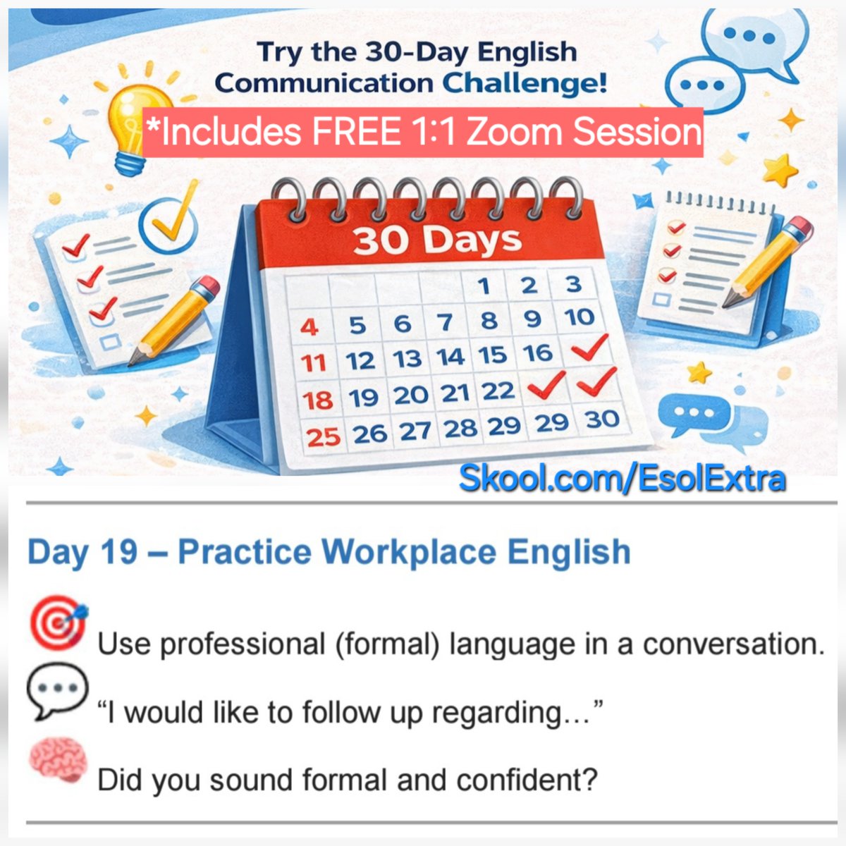 LadyElenaUK's tweet image. #ESOL #ESL Learners
30 Days Speaking Challenge 👇
etsy.com/uk/listing/447…
#EdChat #EAL #Learning