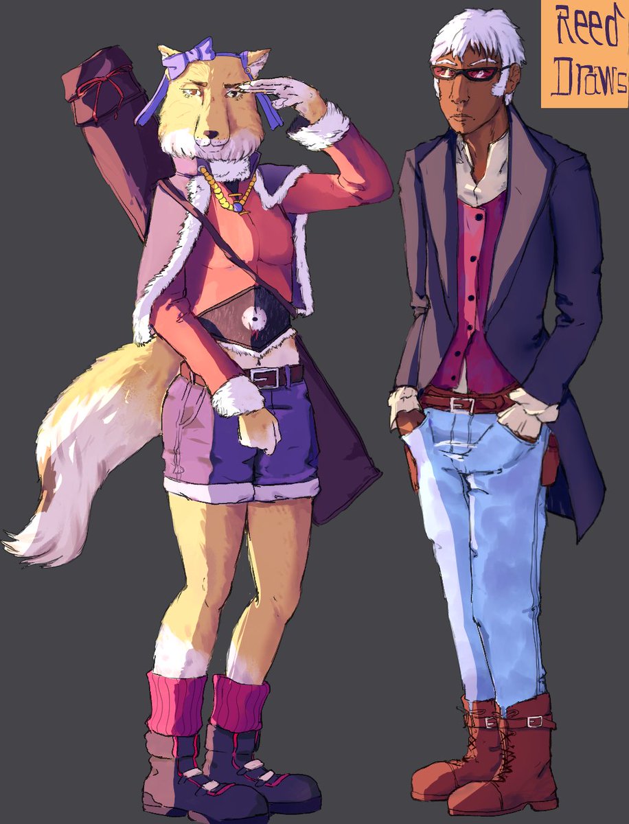 Reed_drawns's tweet image. Casal Maneiro, casal bacanudo
#Oc #rpg