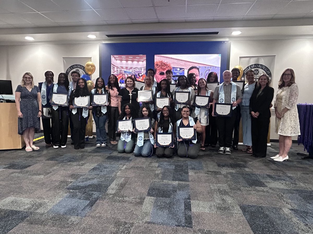 HillsboroughSch's tweet image. As the school year winds down, we’re celebrating the incredible accomplishments of our students, and one group truly stands out: our collegiate academy seniors. 🎓

These graduates aren’t just earning their high school diplomas; they’re also walking away with their Associate of