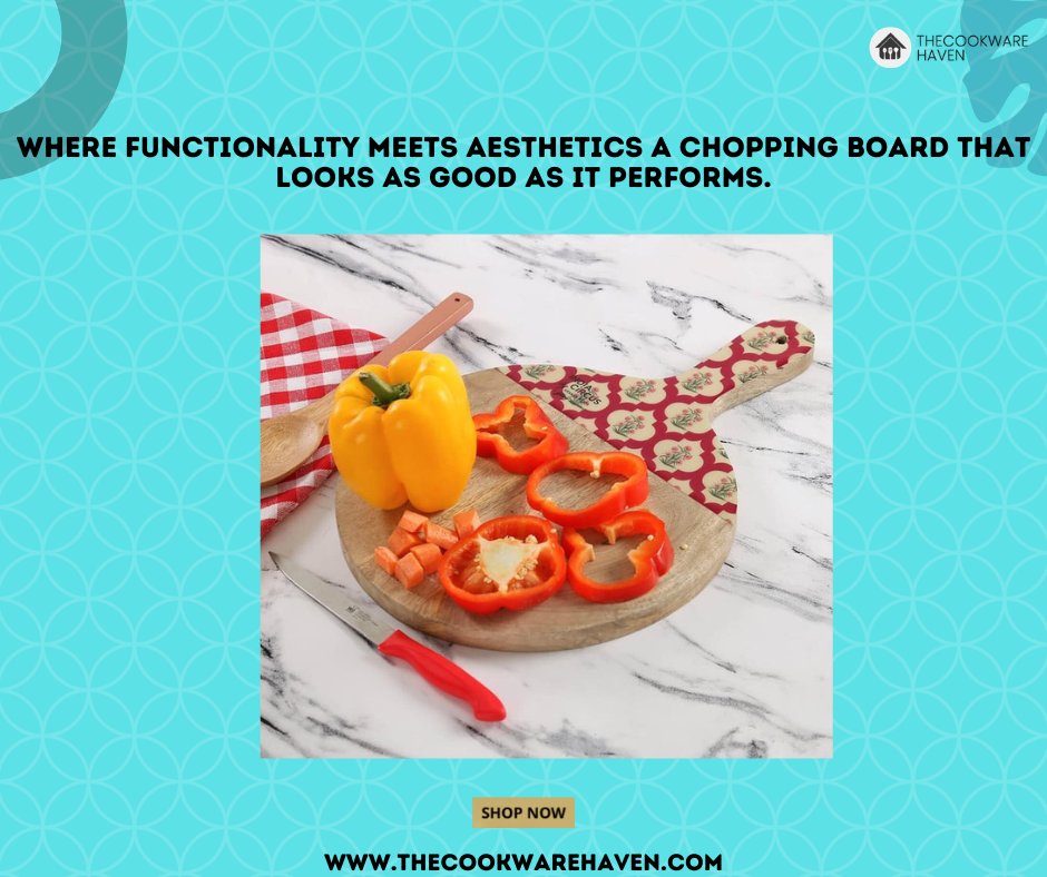 cookwarehaven's tweet image. Upgrade your kitchen with a chopping board that’s as stylish as it is practical. Perfect for everyday meal prep, it offers durablity, convenience, and a design that adds charm to your cooking space.

thecookwarehaven.com/.../166-mango-…...

#KitchenEssentials #ChoppingBoard #CookingMadeEasy