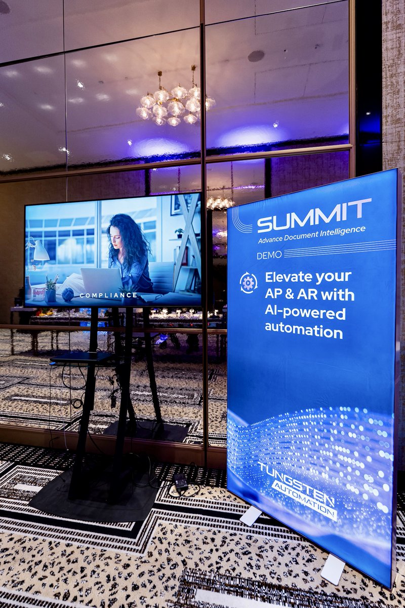 TungstenAI's tweet photo. As the Tungsten Automation London Customer and Partner Summits end, AI talks shift from possibilities to real results.💡 

Thanks to all who made it impactful!🏆 #Changemakers #TungstenSummit2026 #TungstenAutomation #IntelligentDocumentProcessing #AI https://t.co/SunO0YvTA6