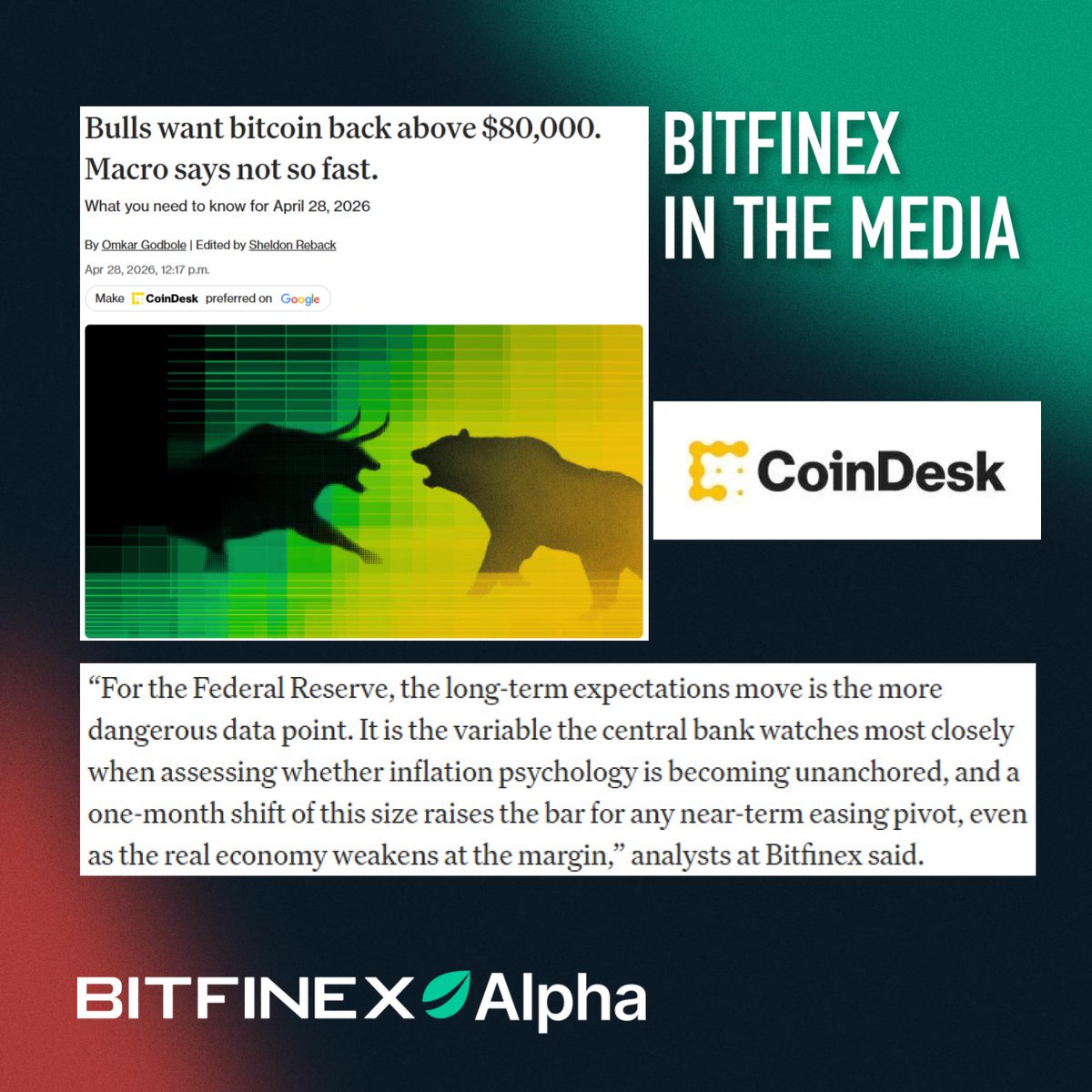 Bitfinex tweet media