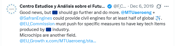 Centro Estudios y Análisis sobre el Futuro Europa tweet media