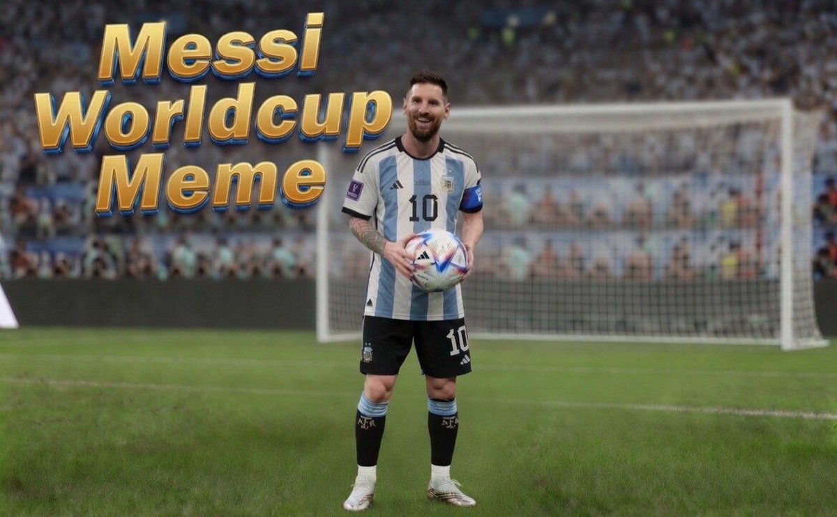 WorldCupMayhem's tweet photo. The CUPPY Ecosystem presents its first “Player Token” and who better than the GOAT himself MESSI!!

The only official CA is below happy early entry everyone. 💣🚀💰

96qJmCKtj9E5fiehGToQ69bwyiw9q86y7q4gAGznpump https://t.co/8V0Fmo4xZN