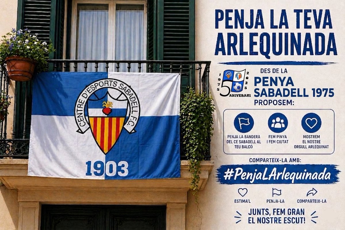 PenyaSabadell1975 tweet media