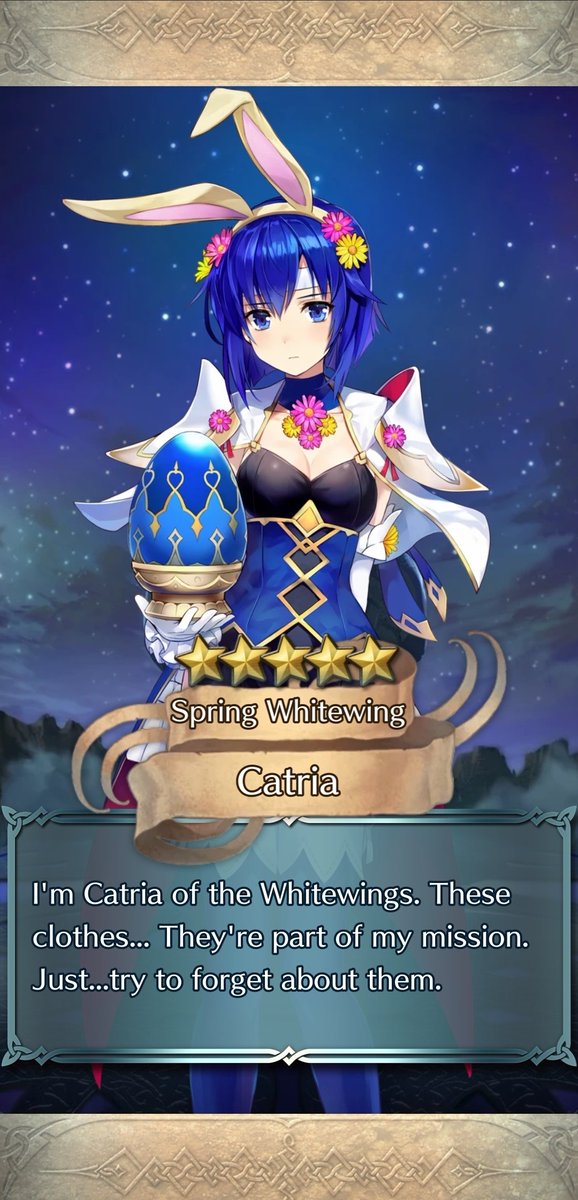 falchionslight's tweet photo. Catria seems to be in quite the festive spirit! https://t.co/ngO5EflQMq