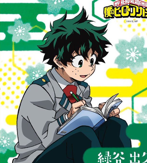 daily izuku tweet media