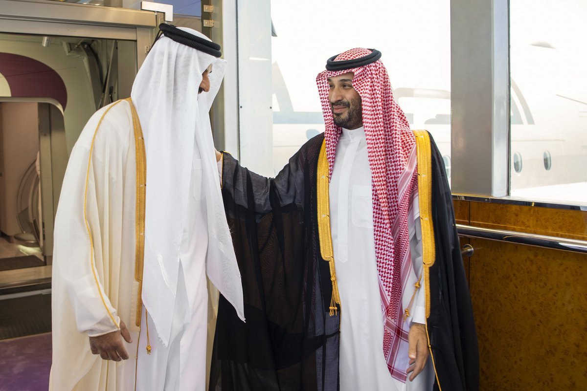 Gulf_Monitoring's tweet image. Saudi Crown Prince MBS chaired an extraordinary GCC Summit in #Jeddah today on regional crisis diplomacy, including Pakistan's US-Iran mediation, though #Oman's absence was notably conspicuous.

@TamimBinHamad @AmiriDiwan
@mofauae @MOFAKuwait
@GCCSG @FaisalbinFarhan