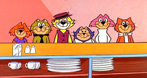 ztevil's tweet photo. @otokyo Easy, I giveOG's: Gang Leader TC with his Brain, Spook, Top Cat, Benny the Ball, Choo-Choo, Fancy-Fancy. https://t.co/sE8TUQil55