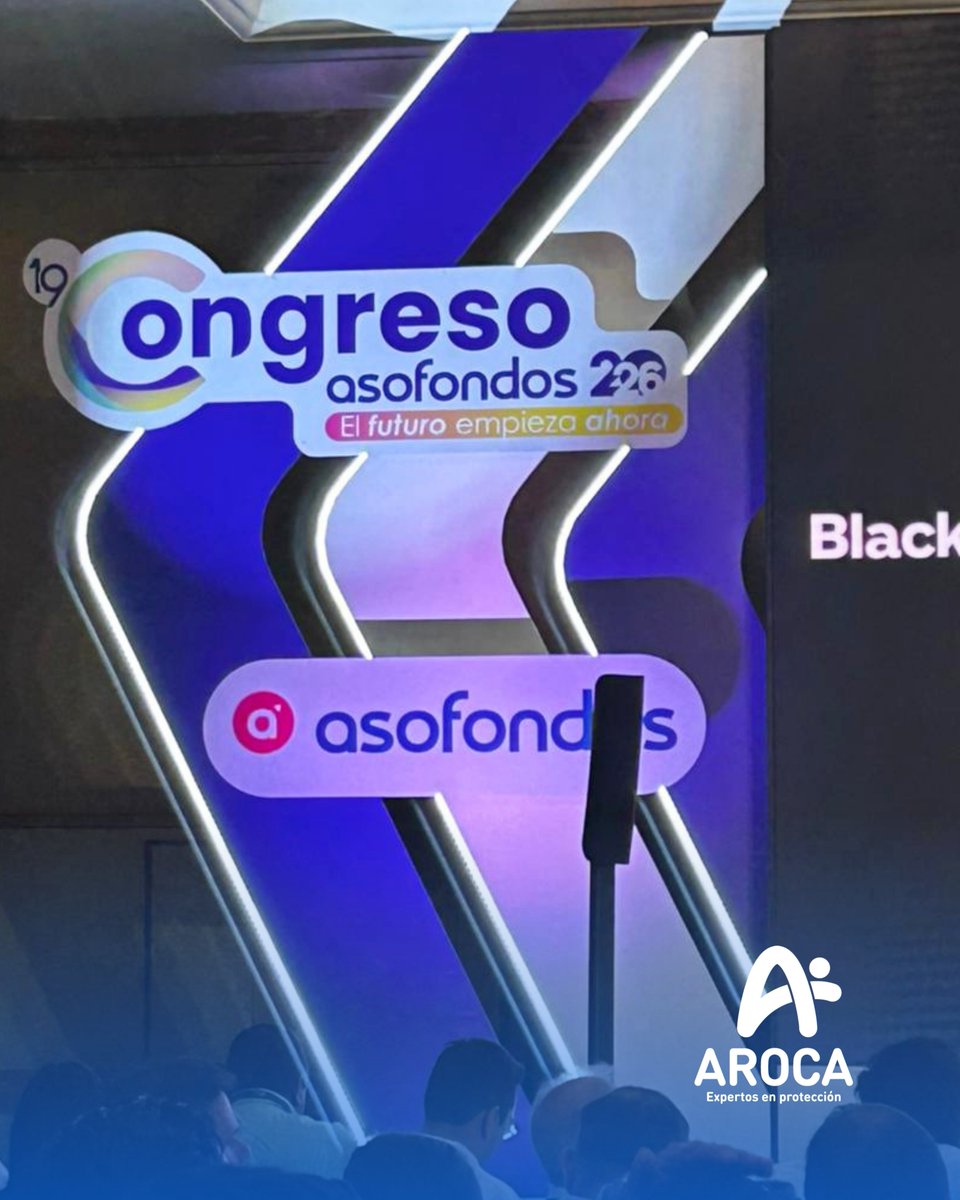 ArocaSeguros's tweet photo. Nos complace contarles sobre nuestra participación en el Congreso de Asofondos @fondosdepension, un espacio clave para entender los retos actuales del sistema pensional y su relación con la industria aseguradora.

Gracias por la invitación a este espacio de alto valor. https://t.co/R7LDPXnVQX