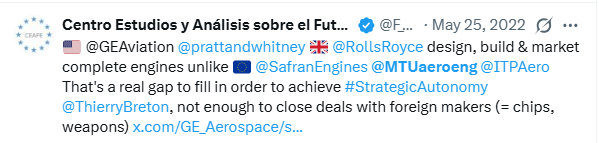 Centro Estudios y Análisis sobre el Futuro Europa tweet media