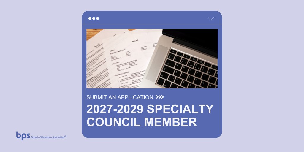 Board of Pharmacy Specialties tweet media