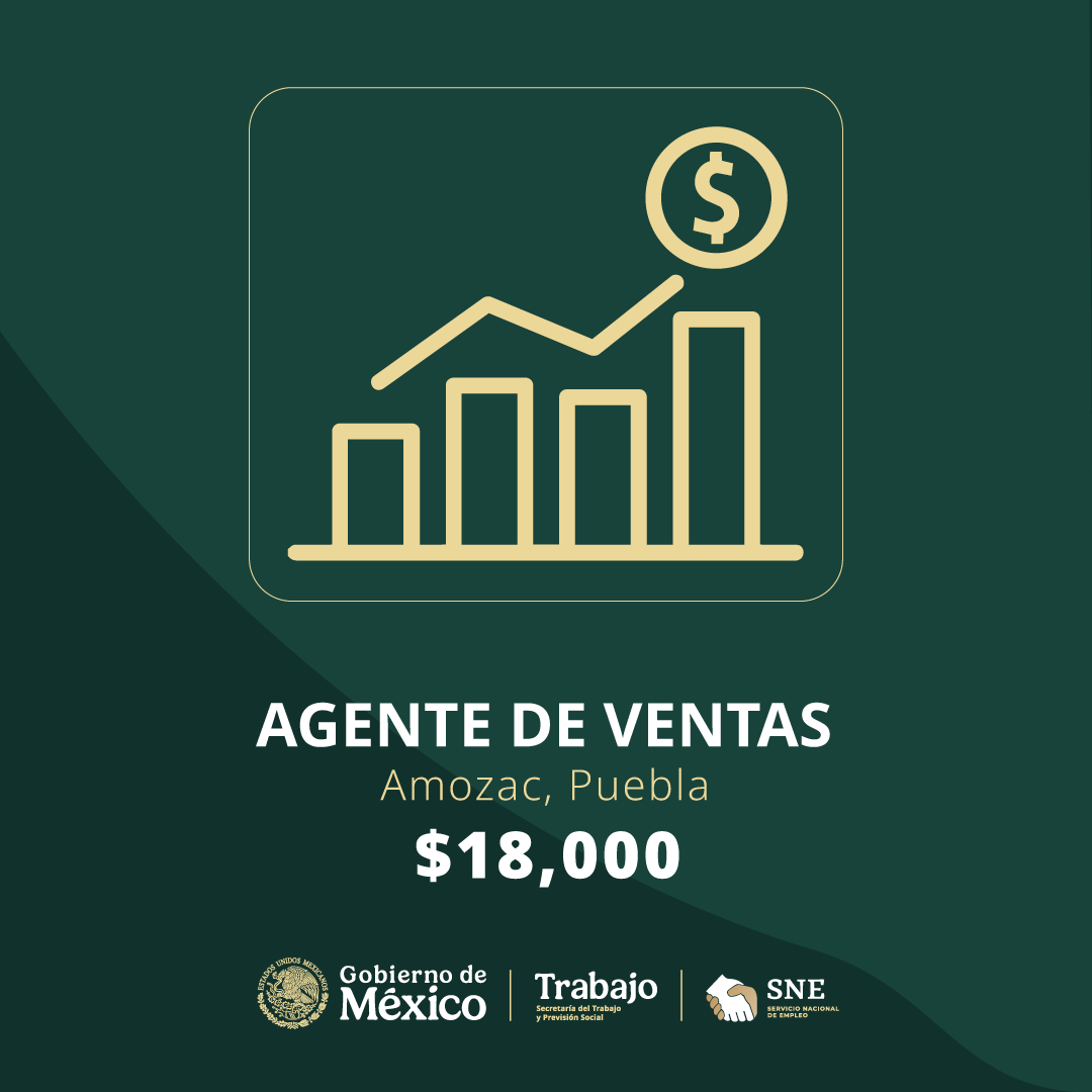empleogob_mx's tweet image. 📢 #BolsaDeTrabajo 

👤 Agente de ventas en Papelería Poblana.
📍Para trabajar en #Puebla.
💰18,000.00.

Detalles y postulación en: 🔗 goo.su/e2ZY5z 

#Trabajo #Empleo #SNE #PortalDelEmpleo #PrimaveraLaboral