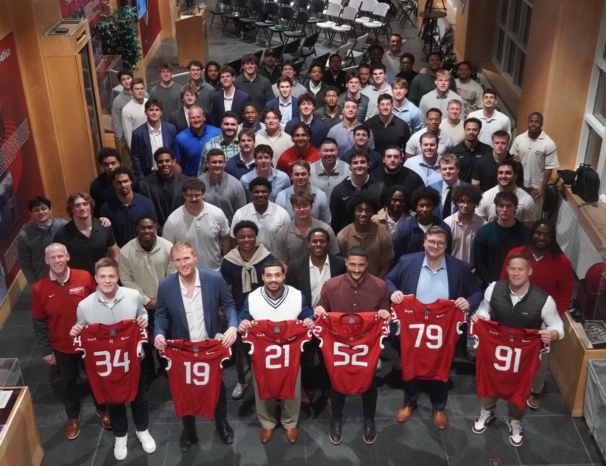 Harvard Football tweet media
