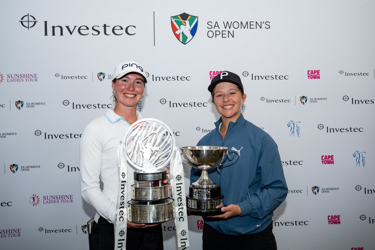 GolfRSA's tweet image. #Proud 🇿🇦
What a season Lisa Coetzer is having!
🏆 Africa Amateur Women’s Invitational champion
🏆 SA Women’s Amateur champion
🏆 Jackie Mercer Trophy winner as the leading amateur at the Investec SA Women’s Open
A remarkable run from one of GolfRSA's brightest talents - congrats