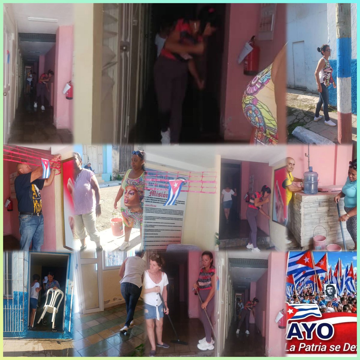 La Dirección provincial de Comercio de #Matanzas se engalana para festejar el Día internacional de los trabajadores.
#MatancerosEnVictoria
#LaPatriaSeDefiende
<a href="/CaridadPoey/">Marieta Poey Caridad</a> <a href="/mariofsabines/">Mario Sabines Lorenzo</a> <a href="/NormaLlerenaPr1/">Norma Llerena Pérez</a> <a href="/lazarosuarez229/">Lazaro Suarez</a> <a href="/MincinCuba/">Comercio Cuba</a> <a href="/EstatalMatanzas/">Dirección Estatal de Comercio Matanzas</a>