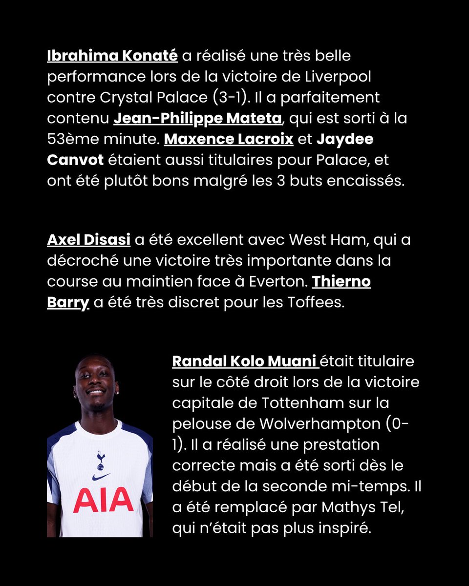 LesFrenchiesPL's tweet image. 16 Frenchies ont foulé les pelouses anglaises ce week-end.

On retiendra surtout les grosses performances de Kroupi, de Konaté, de Canvot et de Cherki.

#premi̇erleague #facup #kroupi #konate #cherki #canvot