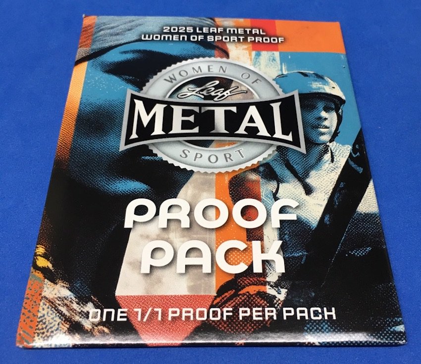 BlowoutBuzz's tweet image. This week’s pack yielded a familiar name.

Buzz Break: 2025 Leaf Metal Women of Sport 1/1 Proofs &amp;gt;&amp;gt; blowoutcards.com/blog/buzz-brea…

#collect @leaf_cards #olympics