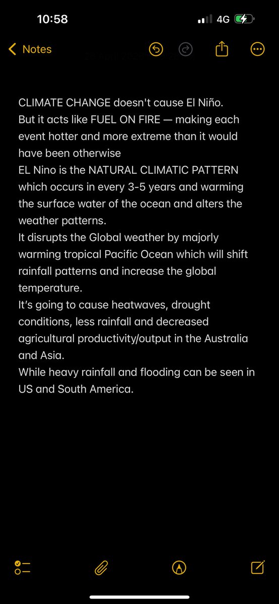 moonstory_5l's tweet image. Guys, I want to share my thoughts on El Nino but I don’t have access to write long content due to word limit. 

So, I have written in my notes. 

You can read :) 

#ElNino