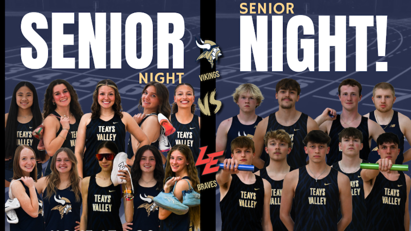 TV_Athletics's tweet photo. Teays Valley Track &amp; Field hosts Logan Elm tonight at Viking Stadium. It is Senior Night!  Good Luck Vikings! https://t.co/POUKlY84BZ