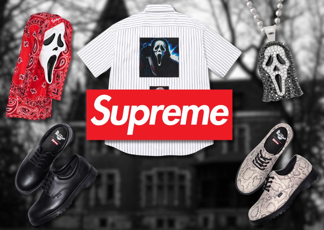 RareX_Community's tweet photo. Supreme Week 10 Drop

🎈Supreme se prepara para finales de primavera con el terror en mente.

👻Desde una colección completa de artículos de Ghostface para celebrar la última entrega de Scream

https://t.co/O9ezahnp7x https://t.co/sT67iAUzcL