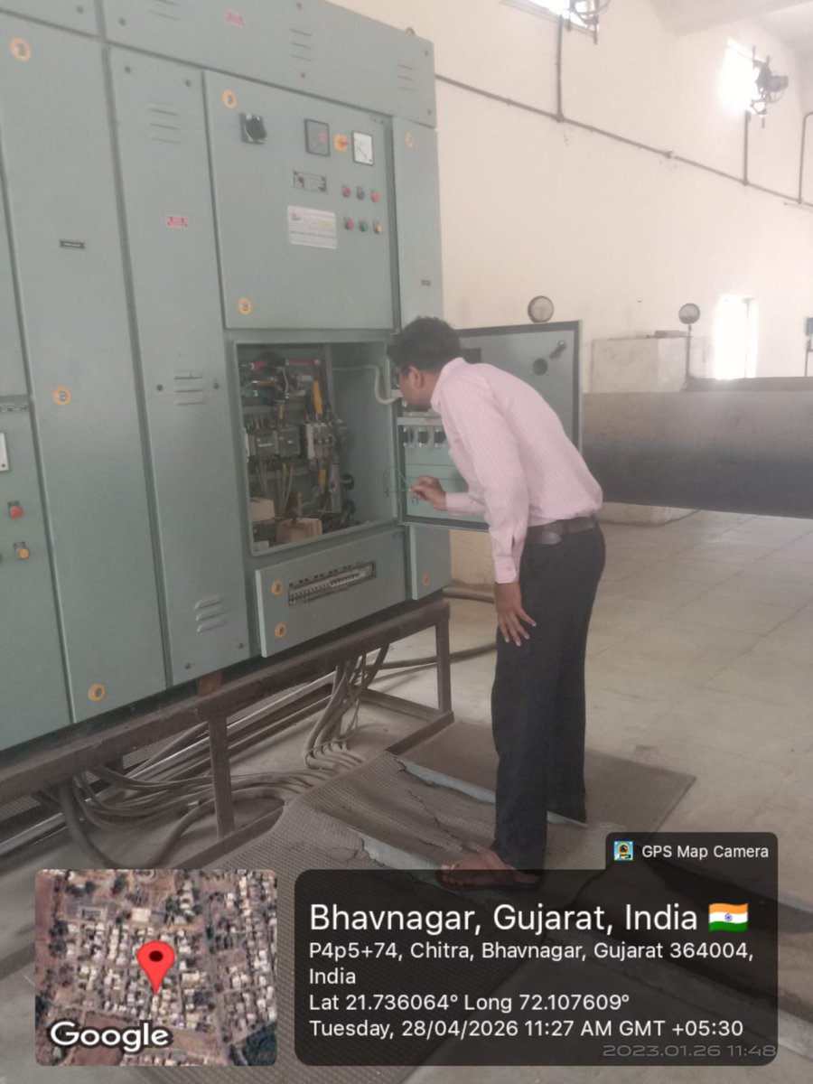 filterbmc's tweet image. ભાવનગર મહાનગરપાલિકા ના ફિલ્ટર વિભાગના ચિત્રા ફિલ્ટર પ્લાન્ટ ખાતે કંટ્રોલ પેનલ રિપેરિંગ વર્ક
#bhavnagarcity #bmc #watermanagement #cleanbhavanagar