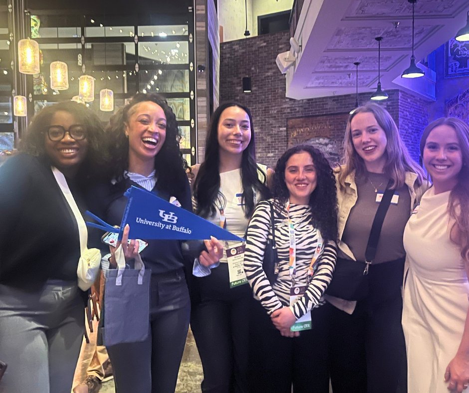 ubsphhp's tweet image. Our #UBSPHHP OT community came together last week in Anaheim during the AOTA INSPIRE 2026 Conference. It was wonderful to reconnect, network, and celebrate the shared experiences that unite us. Until next year, #UBuffalo! 🦬✨