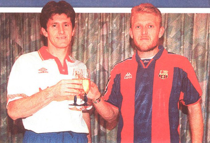 Davor Suker and Robert Prosinecki 🍾