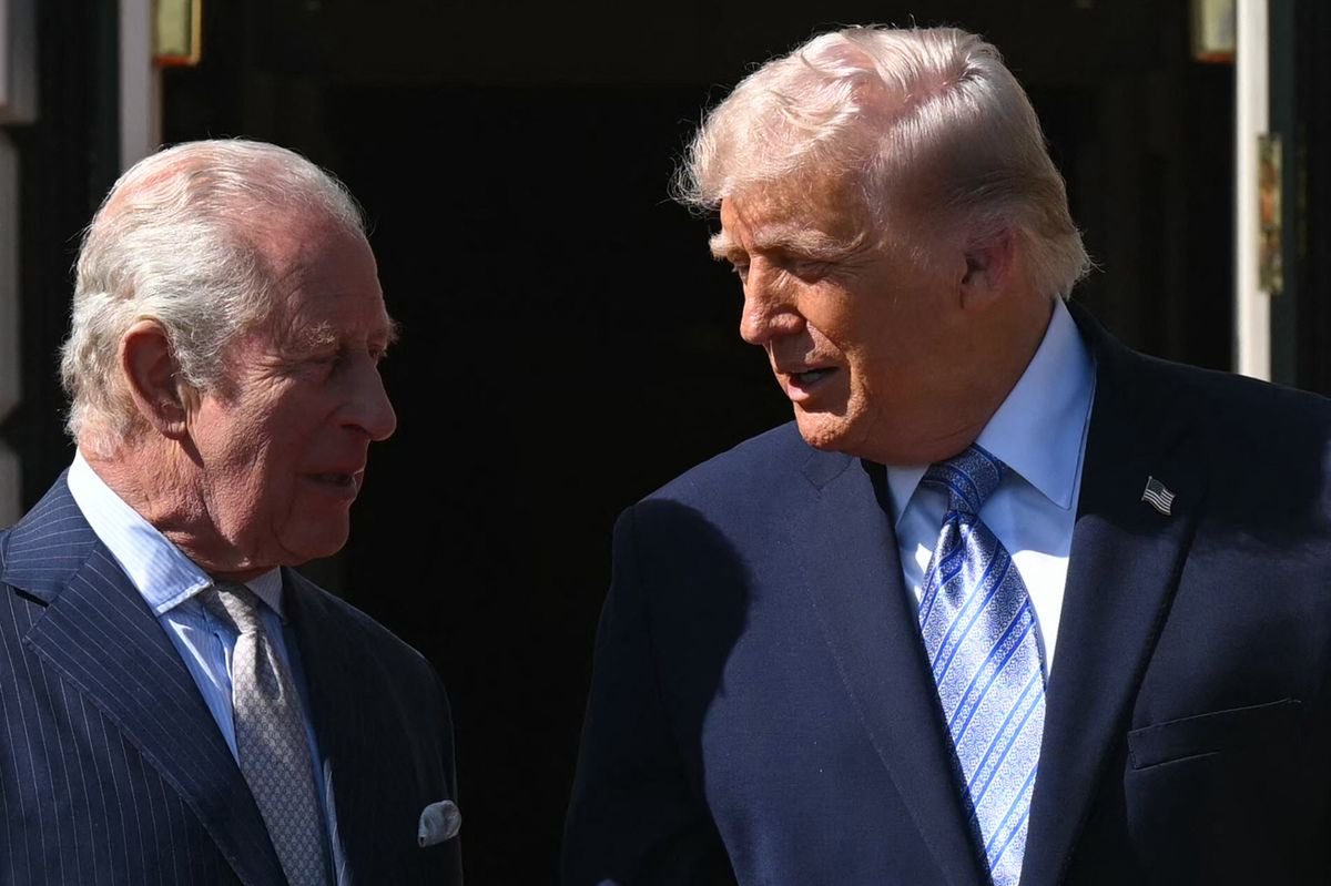 People still not seeing this. The King &amp; <a href="/realDonaldTrump/">Donald J. Trump</a> were referring to the UK &amp; not Ukraine (talking about war &amp; wiping out a population). Why would he be so desperate to talk to the UK King outside about Ukraine? Doesn’t make sense. #NATO #Russia